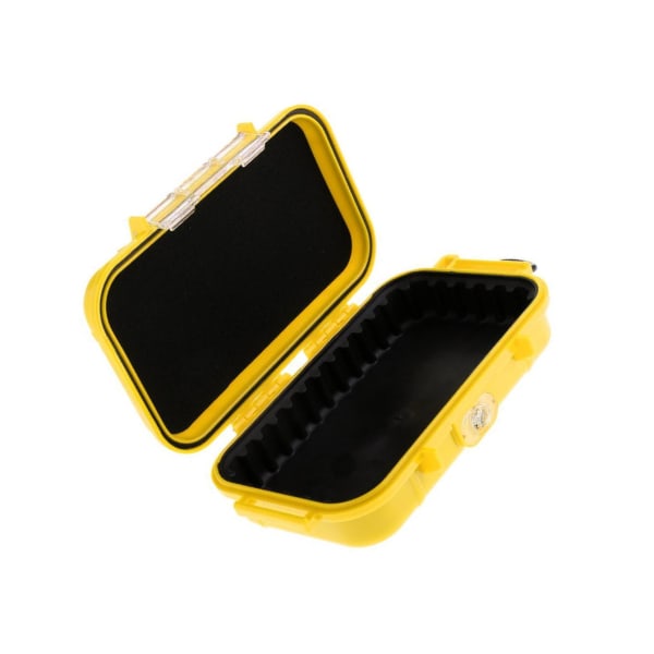 1/2/3 utomhus stötsäker överlevnad vattentät case Box Yellow 1Set