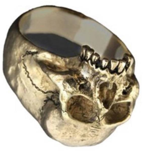 1/3/5 punkring för gotiska tillbehör Lämplig för Halloween Gold 7 1Set