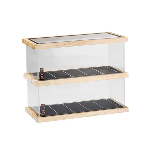 1/2 1/64 Case dekoration för bänkskiva miniatyr 2 Tier 1Set