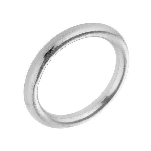 1/2/3/5 Solid 304 rostfritt stål bandband svetsad O Silver 39x10mm 1Set