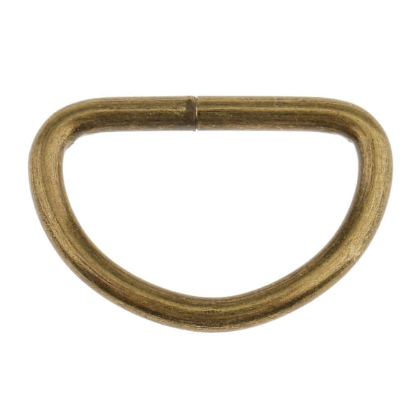 1/3/5 100 Pieces Alloy DIY D För Dee Ringar för Webbing 100x Bronze 20x10x2.5mm 1Set