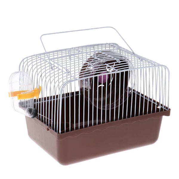 Bärbar husdjurshamsterbur Kompakt marsvinsgerbils mösshus Type 1