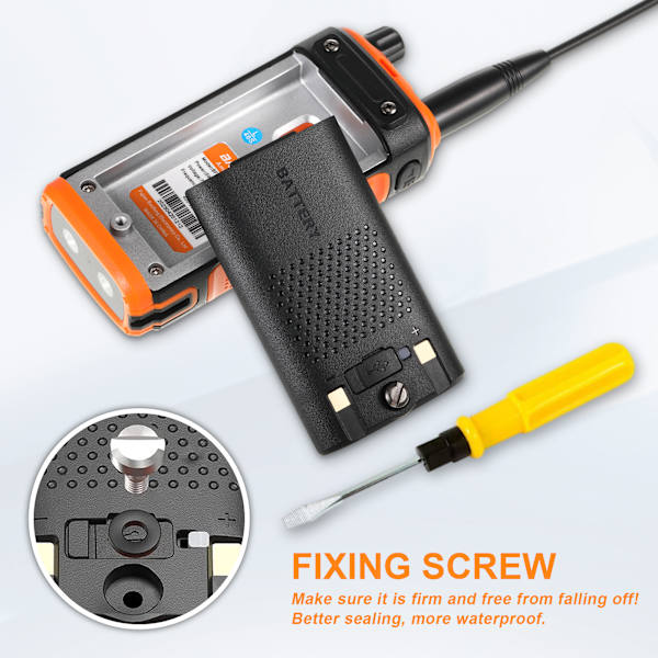 1/2/3 UHF/VHF med trådlös frekvenskopiering Handhållen skinkaradio YELLOW 1Set