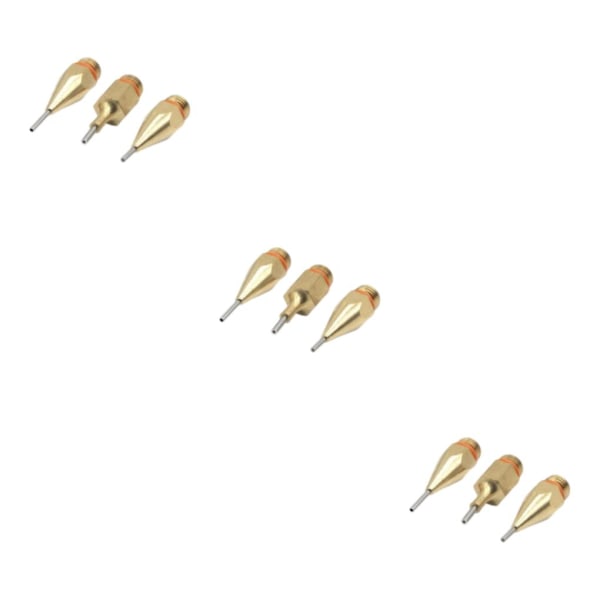 1/2/3 Small För Aperture Needle Smältlim Verktyg för Precise 3PCS