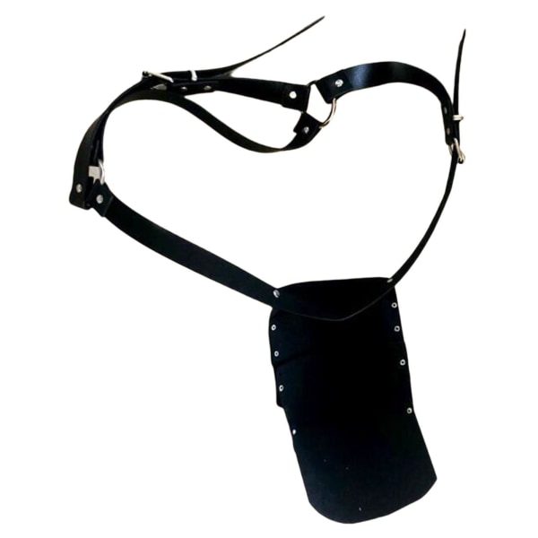 Läder Body Harness Armor Imitation Leather for Masquerade