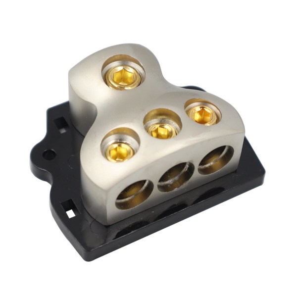 1/3/5 Amp Power Jordfördelare Anslutningsblock 3x 4 Gauge 1Set