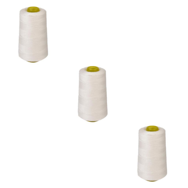 1/2/3/5 spole av polyester sytråd för symaskin 3Set