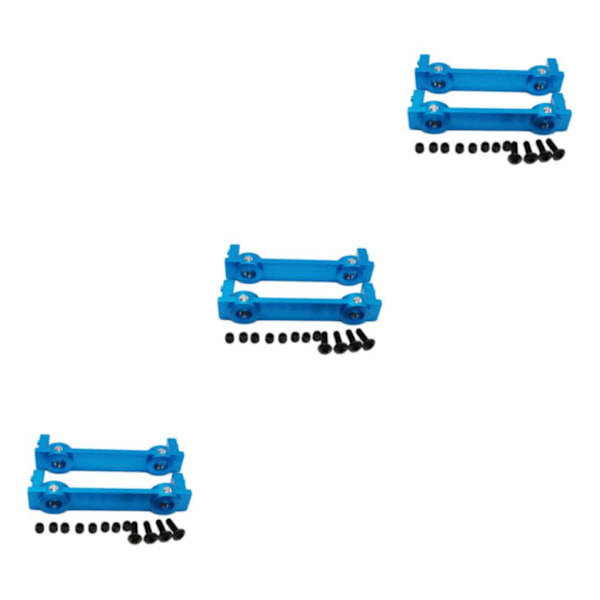 1/2/3/5 och utsökt utförande bakre stötfångare för ECX 1/12 Rc blue 3Set