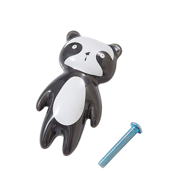 1/2/3/5 Kompakta och lätta knoppar för byrålådor Enkelt panda 1Set