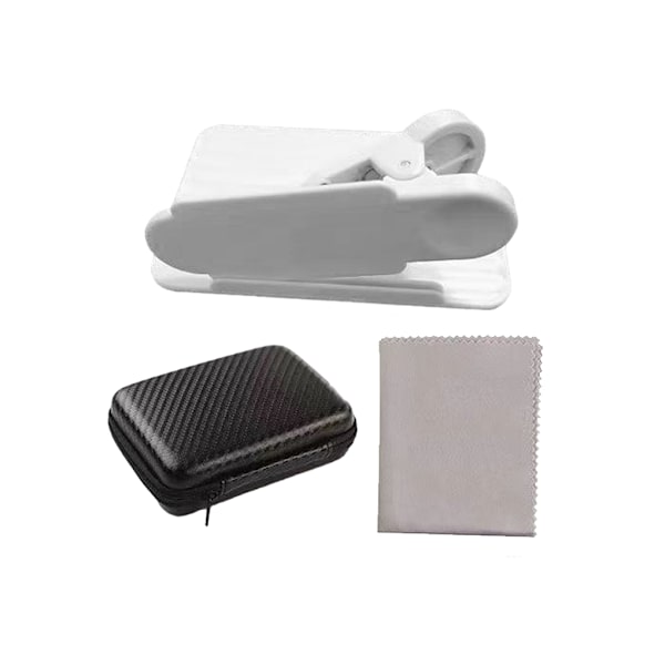 1/2/3/5 Telefon Spegel Reflektion Clip Bred Applicering Lätt att white 1 Pc