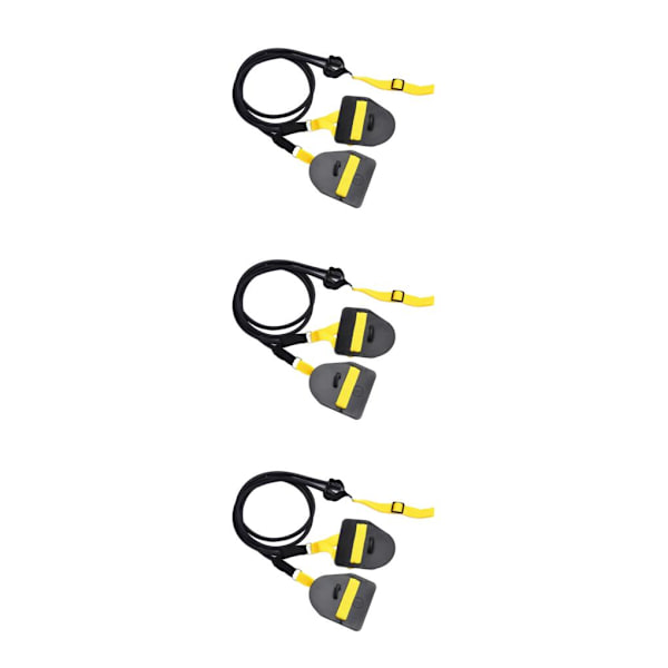 1/2/3/5 Motståndsband för simning För Armtränare för För Black 60lb 3PCS