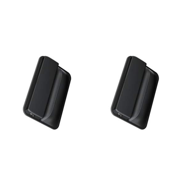 1/2/3/5 Gap Filler PU Läder Passar för nycklar Plånbok för småsaker Black car bag 2PCS