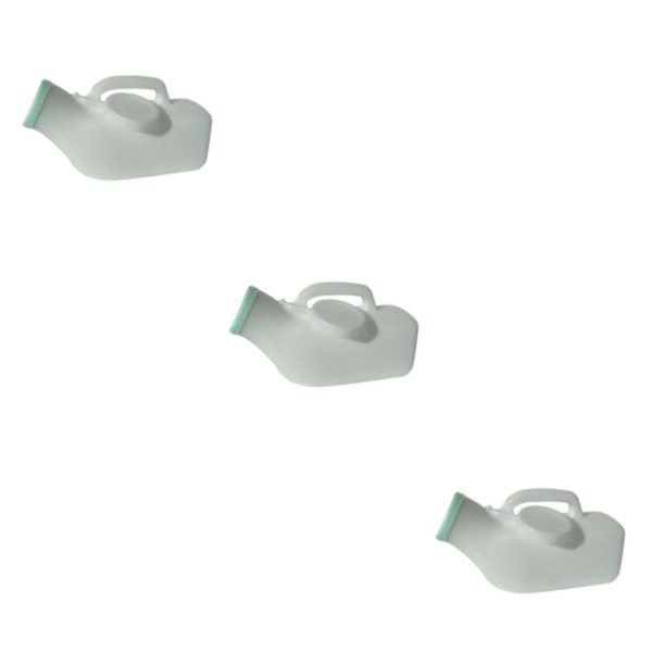 1/2/3 flaska för äldre läckagesäker med cover för sängliggande patient White 1200ML 3PCS