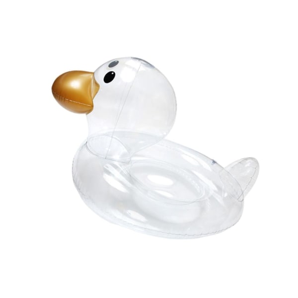 1/3 Swimming Float Ring För Flytande Uppblåsbar Tålig för Transparent Seat Ring 1Set