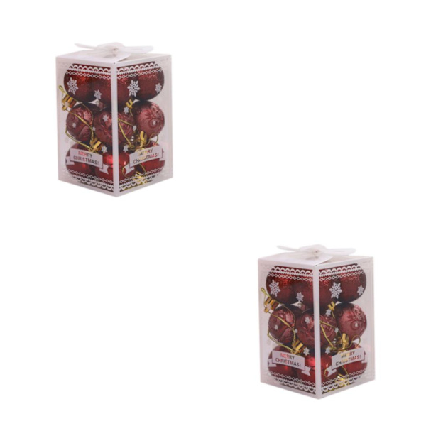 1/2/3/5 12 st/ set Hållbar konstruktion Elegant och delikat wine red 2Set