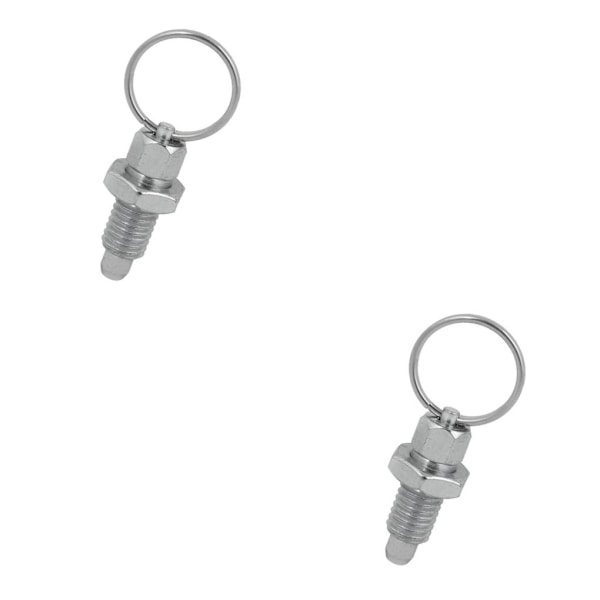 1/2/3/5 Heavy-Duty indexkolv med användarvänlig ringdragning M16-8 Stainless Steel 2PCS