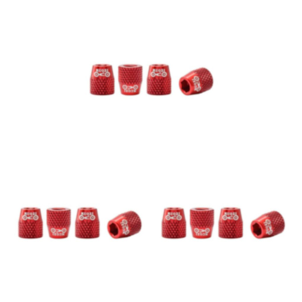 1/2/3/5 4x M6 Bike V Bromsbelägg Skruv Mountain Fasta bultar Red 12x10MM 3Set