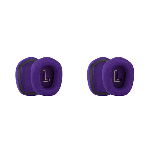 1/2/3/5 Öronkuddar Kudde Hörselskydd Andas Gamer Purple Ear Pads 2PCS