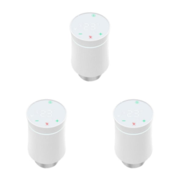 1/2/3 ABS Doodle Smart Home Uppvärmning Fjärrkontrollventil För white 3PCS