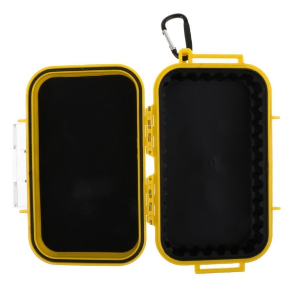 1/2/3 utomhus stötsäker överlevnad vattentät case Box Yellow 1Set