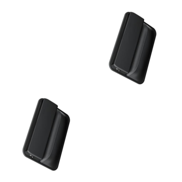 1/2/3/5 Gap Filler PU Läder Passar för nycklar Plånbok för småsaker Black car bag 2PCS
