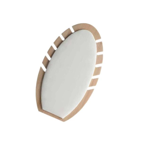 Trä Halsband Staffli Display Stand Hållare Halsband Staffli Display White 16 x 27cm