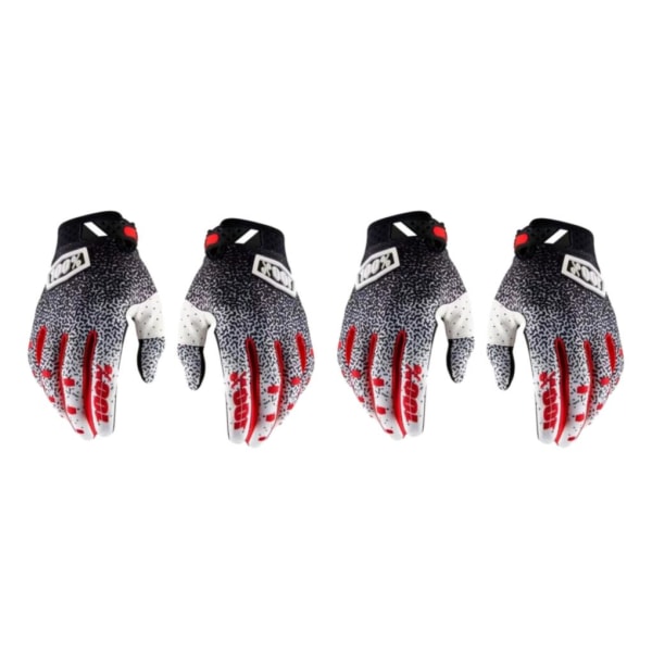 1/2/3/5 polyester Lätt och hållbar motorcykel som andas black L 2Set