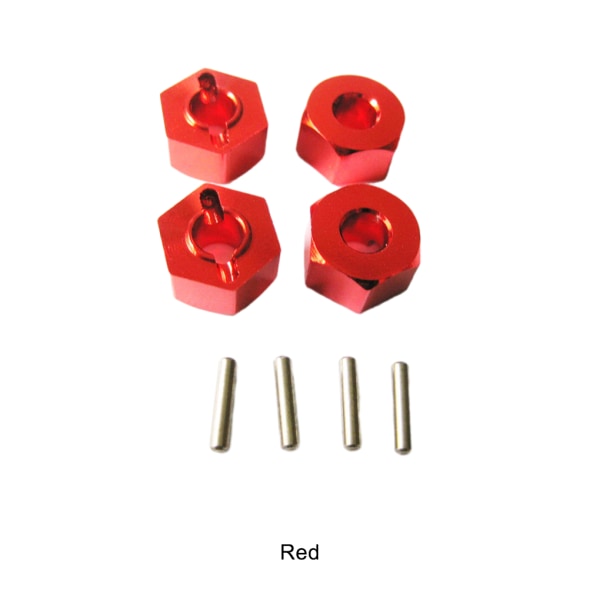 1/2/3/5 4MM hjulfäste för 1/14 LC larvband Hög precision 4MM red 1Set