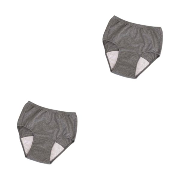 1/2/3/5 Herrblöja Tvättbar Bekväm Vattentät Återanvändbar Light Grey 3L 150CC 2Set