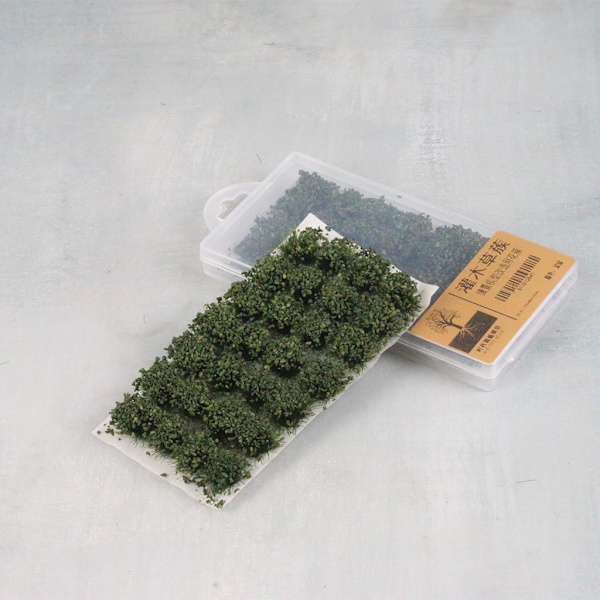 1/2/3/5 Miniature Cluster För Grass Grass Tufts Scenery Model Dark Green 1Set