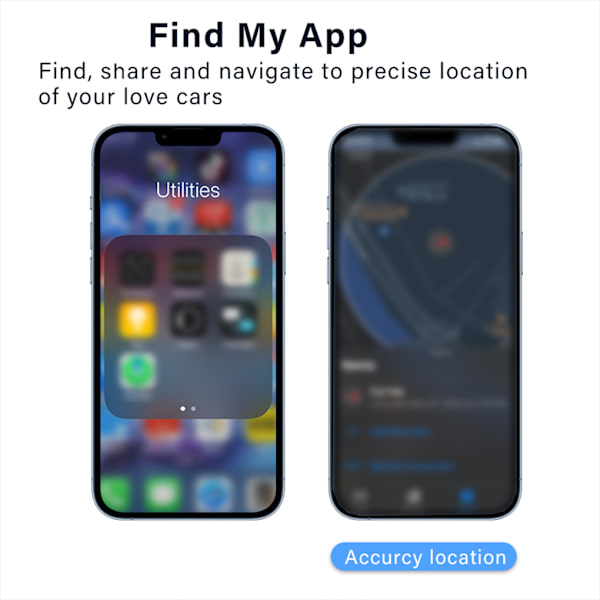 1/2 OBD II Real Time Car Locator OBD Locator Smart Anti-Lost By 1Set