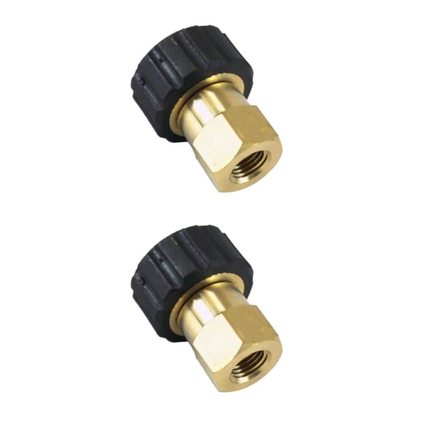 1/2 högtryckstvätt För Twist Connect Adapter Connector 22mm 2Set