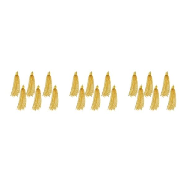 1/2/3/5 6 delar Handgjorda Boho Long Chain Tofshängen Gold 3Set