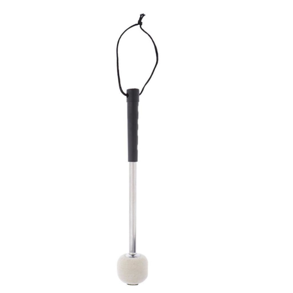 Alloy Marching Tenor Drum Mallets med Strap Stick Wool Filt