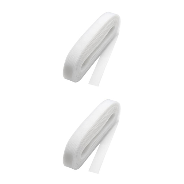 1/2 styv krinolin tagelfläta bröllopsklänning i Millinery White 2cm 2Set