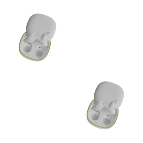 1/2/3/5 Bluetooth Headset True Wireless Invisible Noise White 2PCS
