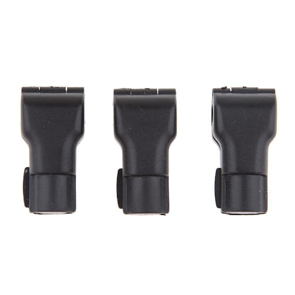 1/2 100st Krok Stopplås Säkerhetslåsning Hänglås Stöldskyddslås Black 6 mm 1Set