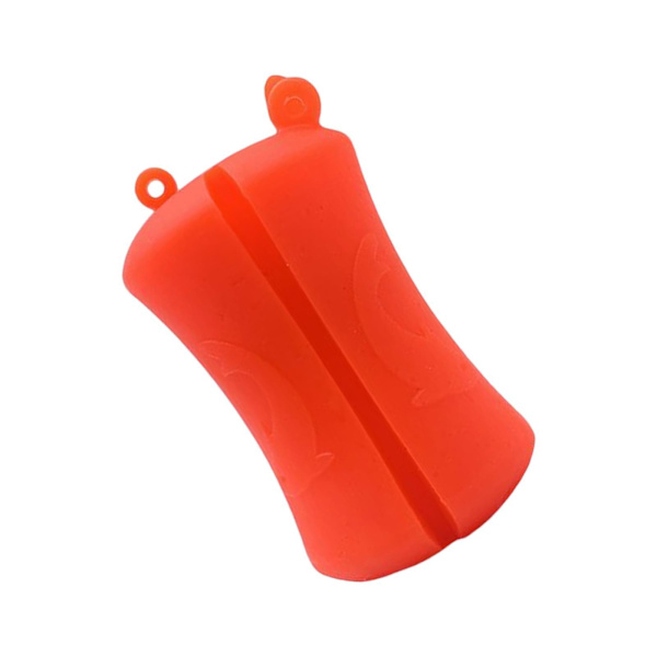 1/2/3/5 Bärbar fiskespö Fast boll Slitstark Slitstark Red 6 x 3.8cm 1Set