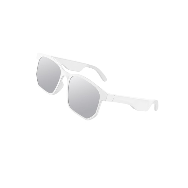 1/3/5 Bluetooth Audio Smart Glasögon Vattentät Inbyggd mikrofon White 15.3 x 5 x 3cm 1Set