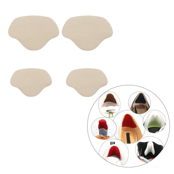 1/2/3/5 Shoe Häl Pad Innersula Häl Reparation Heel Stick för män & khaki 1Set
