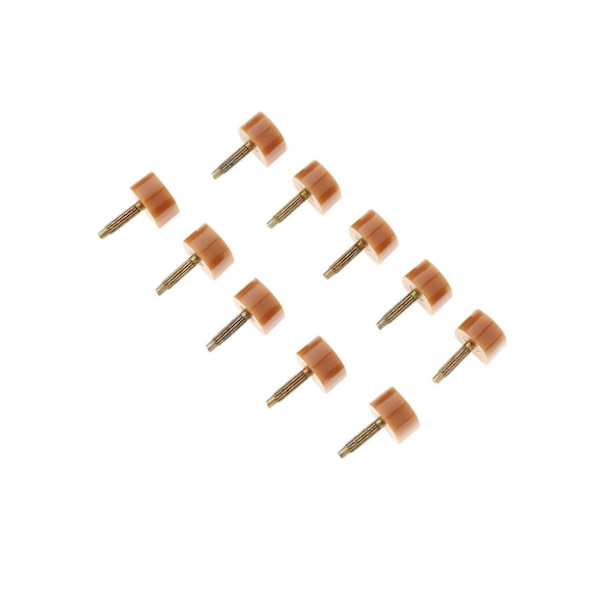 1/2/3/5 Högklackade spetsar Kranar Skoreparationsbyte Apricot Fine 10mm 10mm Thin Pin 1Set
