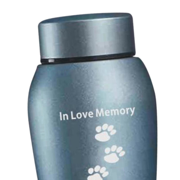 1/3 Pet Urnor Remembrance Loose Memorial Husdjur presentlåda Blue 13.5 x 6cm 1Set
