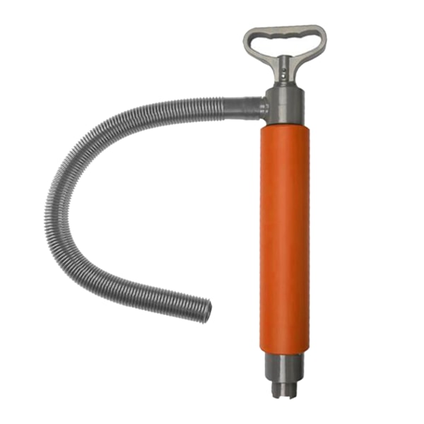 Kajaklänspump manuell handvattenavloppspump med rörbåt Orange