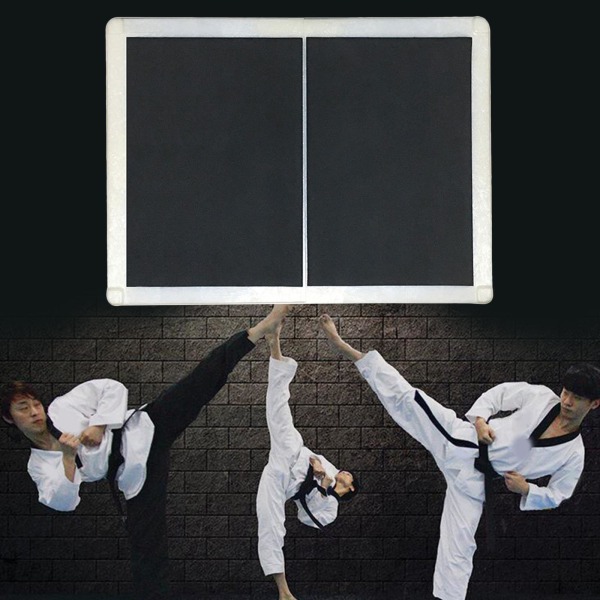 1/3 Taekwondo Karate Board Återanvändbar Foam Pad för professionella Black 16mm 1 Pc
