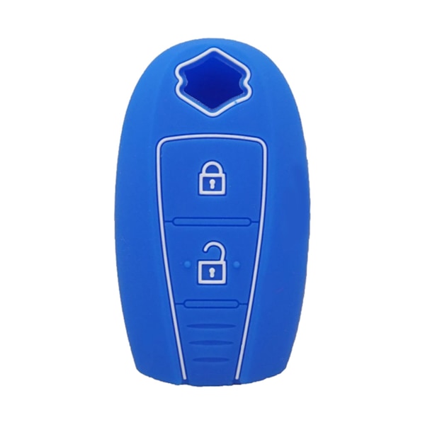 1/2/3/5 bilnyckel 3-knapps halkfri bilfjärrkontroll Dark Blue 2PCS