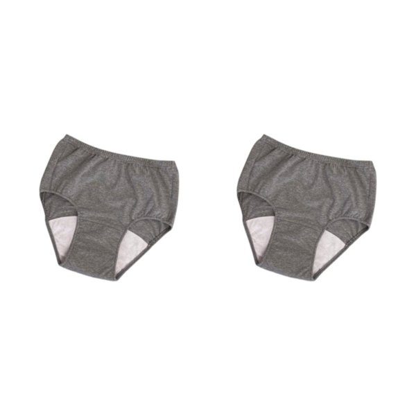 1/2/3/5 Herrblöja Tvättbar Bekväm Vattentät Återanvändbar Light Grey 3L 150CC 2Set