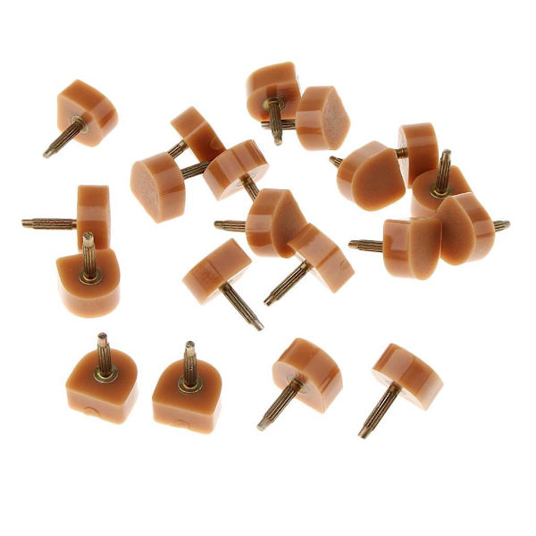1/2/3/5 Högklackade spetsar Kranar Skoreparationsbyte Apricot Fine 12mm 12mm Thin Pin 1Set