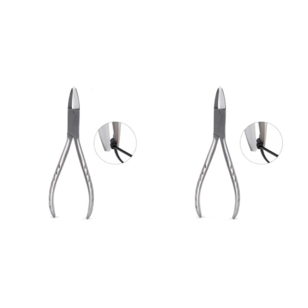 1/2/3/5 Glasögon Båg Tång Multi-Purpose för optiker YG1008 Approx. 15.5x5cm 2Set