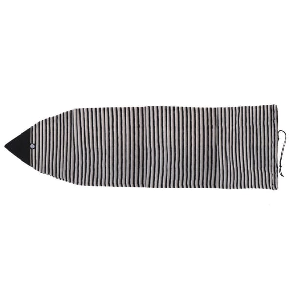 Stretch Surfboard Socks Cover Skyddsväska Surf Board Förvaring black white brown 5.8ft