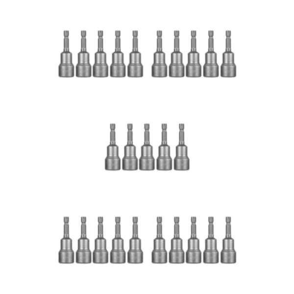 1/2/3/5 5 delar mutterdragare skaft pneumatisk skruvmejsel 15x65mm 5PCS